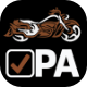 PA Practice Motorcycle Test logo