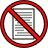 Unsubscribe icon